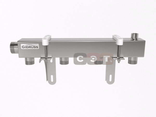 Распределительный коллектор из нерж. стали DMSS-32-25x4